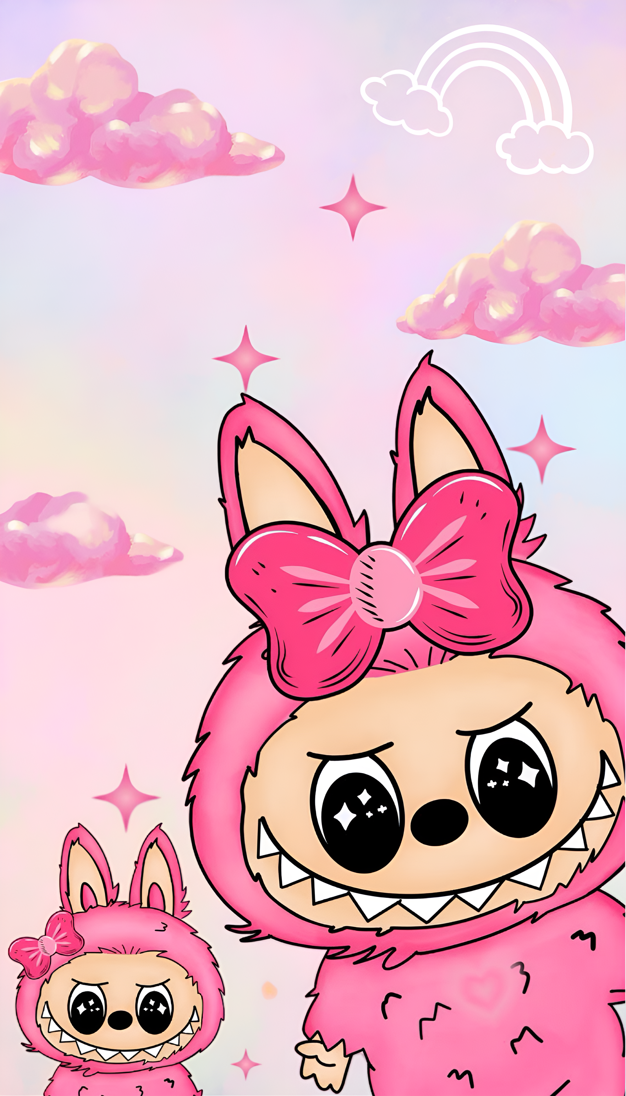 wallpapers labubu for mobile